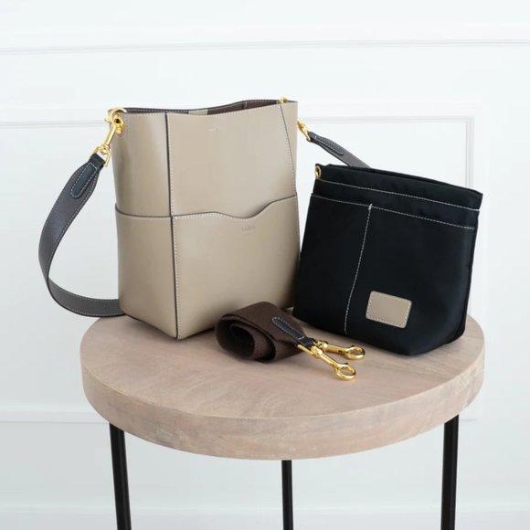 The Jordan Leather Bucket Bag - Pebble - Picture 7 of 11